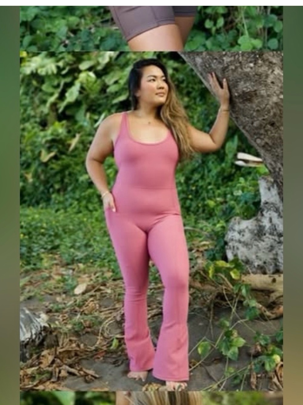 ACTIVE BY TEAL Pink Sleeveless
Jumpsuit XXL